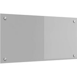  Kuhinjski zid Svijetlo siva 80 x 40 cm Staklo otporno na udarce | Eponuda.ba