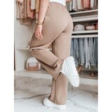DStreet Spodnie damskie dresowe DRESSANIK beżowe | shoptok.hr