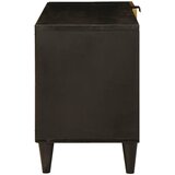 TV ormar Crna i zlatna 80 x 33 x 46 cm Konstruirano drvo | shoptok.hr