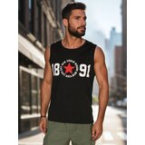 DStreet Męska koszulka bez rękawów czarna | shoptok.hr