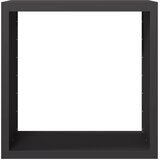  Stalak za drva za ogrjev crni 100 x 40 x 100 cm čelični | shoptok.hr