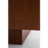 Jotex Temno rjava klubska mizica iz MDF plošč 90x90 cm Furuvik – | Shoptok.si
