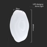  LED prigušiva plafonska svetiljka 60W/230V 3000-6500K 50 cm bela + daljinski upravljač | Eponuda.com