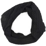 Šali & Rute Winter Knitted Scarf Črna