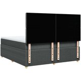 vidaXL Okvir kreveta s oprugama i madrac svjetlosivi 180x200cm tkanina | shoptok.hr
