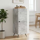  Kreveta Betonska siva 33 x 34,5 x 90 cm Konstruirano drvo | shoptok.hr