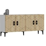 Hanah home komoda cross KB150 white sapphire oak | ePonuda.com