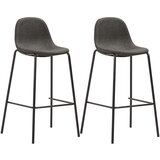 The Living Store Barski stoli 2 kosa temno sivo blago - Barski Stol, (21662192) | Shoptok.si