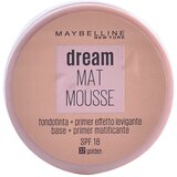 Maybelline Pudri & podlage Dream Mat Mousse Foundation + Mattierende Grundierung Bež Cene
