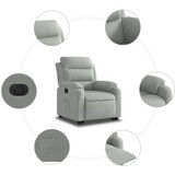  Električni naslonjač na podizanje svjetlosivi baršunasti | shoptok.hr