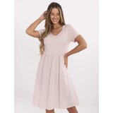 Italy Moda Dress-DHJ-SK-25370.85-Light Pink | Shoptok.si