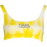 KARL LAGERFELD BEACHWEAR TOP WOMEN&#39;S COSTUME YELLOW | Shoptok.si