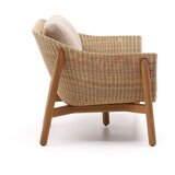 Kave Home Bež/u prirodnoj boji podstavljena vrtna sofa Galea – | shoptok.hr