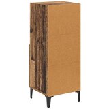 vidaXL Strani šal Star les 34 x 34.5 x 90 cm Konstruiran les | Shoptok.si