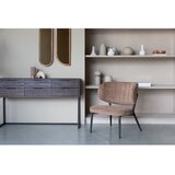 White Label Oranžen/rjav fotelj Sanne – | Shoptok.si