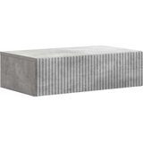 Stolna Stenska stranska miza Betonsko siva 59 x 34,5 x 17 cm, (5000232511) Cene