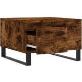  Stolić za kavu boja hrasta 55 x 55 x 36 5 cm konstruirano drvo | shoptok.hr