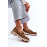 S. BARSKI Women's Suede Moccasins with Decoration D&A | shoptok.hr