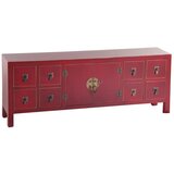 Ixia Rdeča nizka komoda 130x50,5 cm Oriente – | Shoptok.si