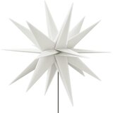  Božićna svjetla sa šiljcima 3 kom LED sklopiva bijele 35 cm | shoptok.hr