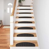  Samoljepljivi stepenasti ulošci 15 pcs Antracit 65 x 21 x 4 cm | shoptok.hr