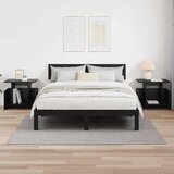 TV stojalo 2 pcs Črna Orehovina 50 x 35 x 45 cm Konstruiran les, (5000132235) | Shoptok.si