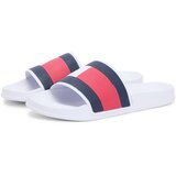 Tommy Hilfiger Nizki natikači mornarska / rdeča / bela | Shoptok.si