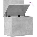  Kutija za pohranu boja betona 60x42x46 cm konstruirano drvo | shoptok.hr