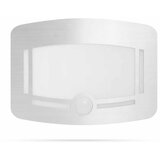  LED baterijska svetilka s senzorjem in sezorjem mraka 4 x AA srebrna | Shoptok.si
