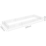 vidaXL Gabionska povišena gredica od pocinčanog čelika 300x100x20 cm | shoptok.hr