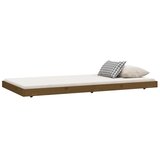 Okvir za krevet smeđa boja meda 100x200 cm od masivne borovine | shoptok.hr