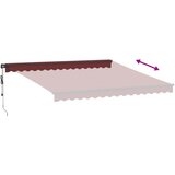 Tenda na automatsko uvlačenje bordo 400 x 350 cm | Eponuda.ba
