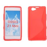  Silikonski ovitek SONY Xperia Z1 mini D550 rdeč Cene