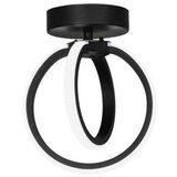  Črna kovinska LED stropna svetilka Sezen – | Shoptok.si