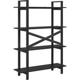  Polica Crni hrast 100 x 33,5 x 140 cm Konstruirano drvo | Eponuda.com