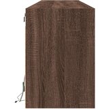 vidaXL Zidni TV ormarić LED smeđa boja hrasta 180x31x45 cm | shoptok.hr
