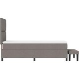  Krevet s opruga kutije Sivo-smeđa 80 x 200 cm tkanina | shoptok.hr