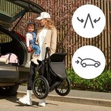 Kinderkraft sportska kolica s tri kotača HELSI 2, Black | shoptok.hr