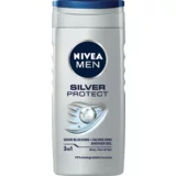 Nivea men silver protect gel za tuširanje za tijelo, lice i kosu 250 ml za muškarce