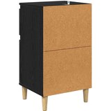  Noćni ormar Crni hrast 40 x 35 x 70 cm Konstruirano drvo | shoptok.hr