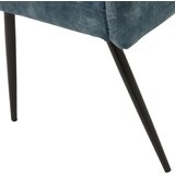 Livetastic STOL, kovina, tekstil modra, črna | Shoptok.si