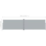  Bočna Tenda Uvlačiva 160x600 cm Siva | shoptok.hr