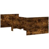 vidaXL Okvir kreveta s ladicama boja dimljenog hrasta 90 x 190 cm | shoptok.hr