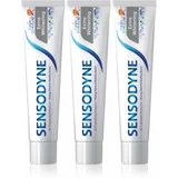 Sensodyne Extra Whitening belilna zobna pasta s fluoridom za občutljive zobe 3x75 ml