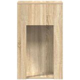 vidaXL Računalniški stolp s predalom sonoma hrast 30x44x74 cm | Shoptok.si