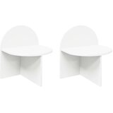  Nočna omarica 2 pcs Bela 40 x 35,5 x 45,5 cm, (5000233419) | Shoptok.si