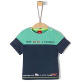 s.Oliver majica KR 4051000412130 modra t 68 Cene