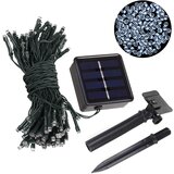 Maclean Solarne pravljične lučke - božično drevo 12M 100 kom LED lučk, z vgrajeno solarno polnilno baterijo | Shoptok.si