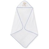 Interbaby ručnik Love You 100x100 white/blue+ češalj i četka | shoptok.hr