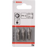 Bosch 3 kom Bit izvijača ExtraHard, PH2, 25mm - 2607001511 | shoptok.hr